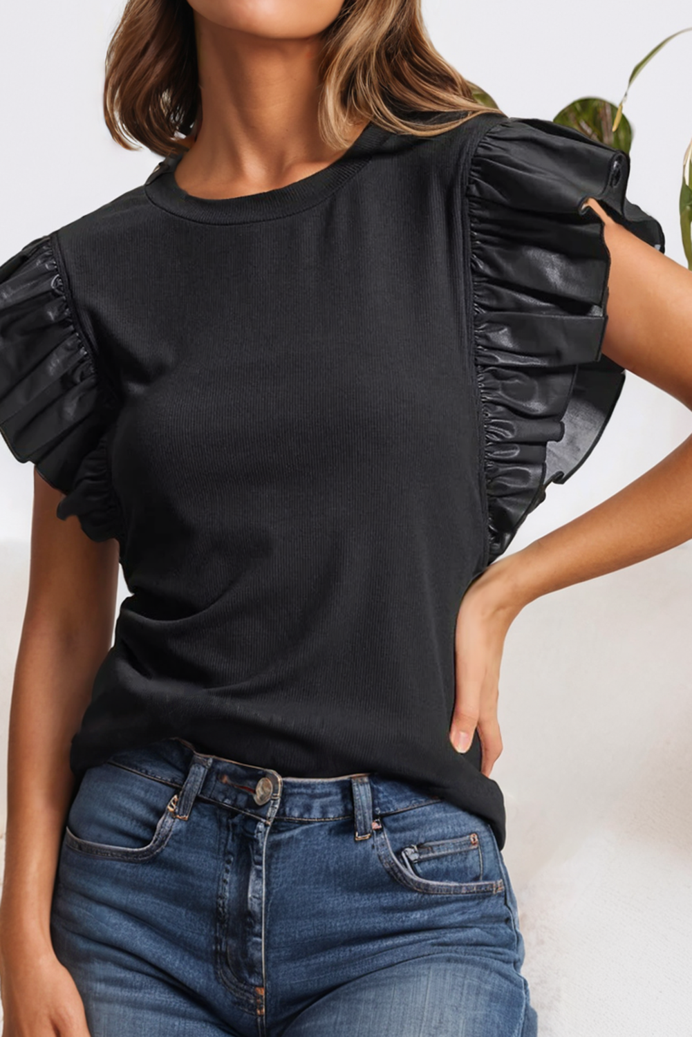 Daisy Ruffle Top