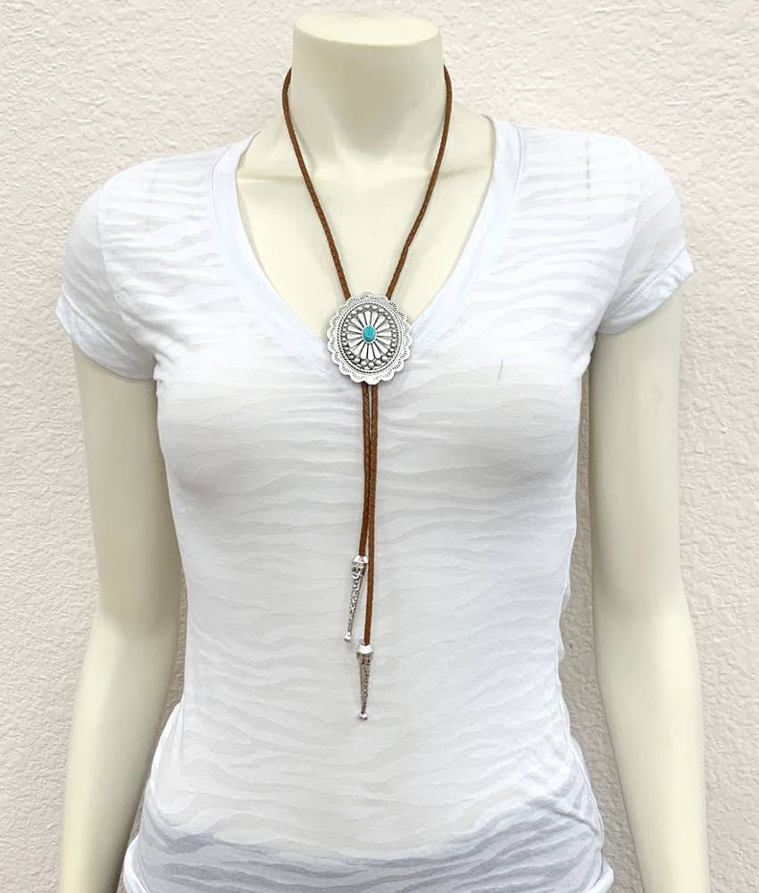 Bolo Concho Necklace