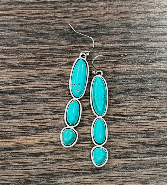 Turquoise Drop Earrings